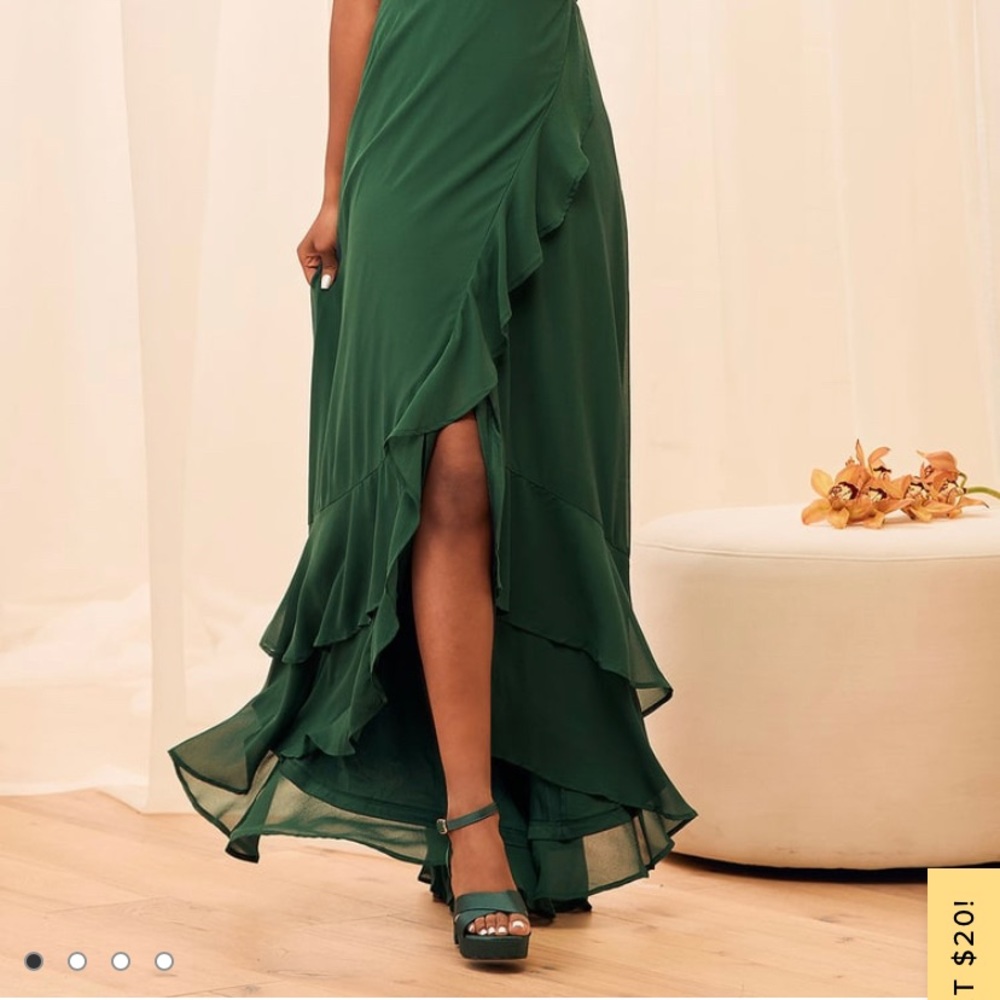 Emerald dress